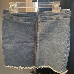 Two Toned Denim Skirt, Wild Fable (size 2)